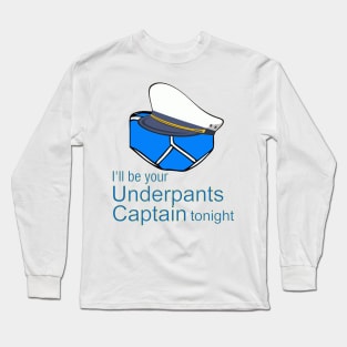 Underpants Captain Long Sleeve T-Shirt